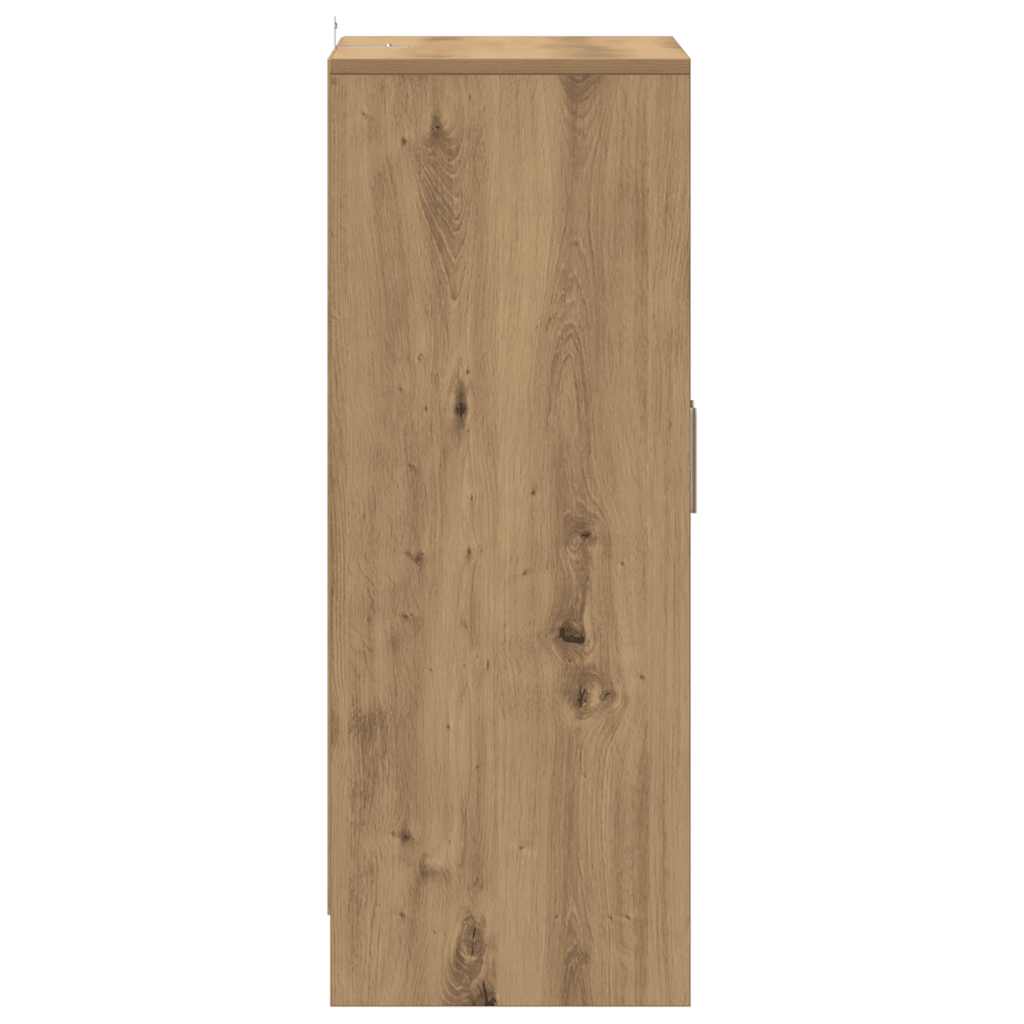 vidaXL Shoe Cabinet 60 x 35 x 92 cm Artisan Oak 6