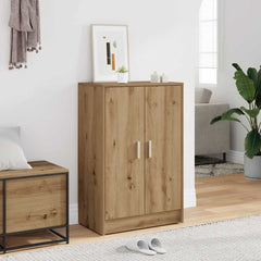 vidaXL Shoe Cabinet 60 x 35 x 92 cm Artisan Oak 1