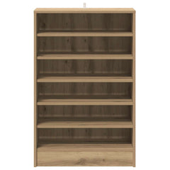 vidaXL Shoe Cabinet 60 x 35 x 92 cm Artisan Oak 6 pairs of shoes 4