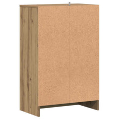 vidaXL Shoe Cabinet 60 x 35 x 92 cm Artisan Oak 6 pairs of shoes 5