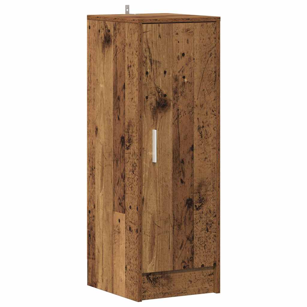 vidaXL Shoe Cabinet 32 x 35 x 92 cm Old Wood 2