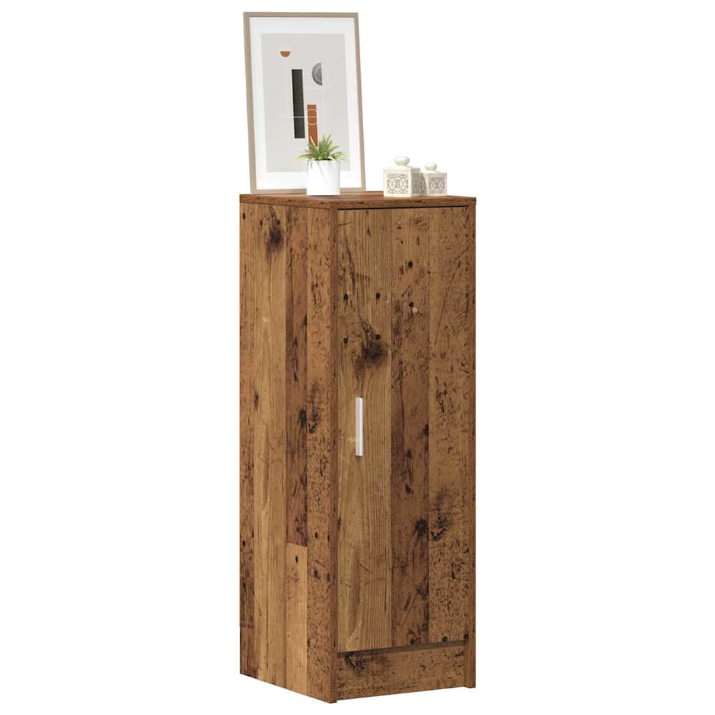 Shoe Cabinet 32x35x92 cm Engineered Wood Width 32 cm Height 92 cm Old wood