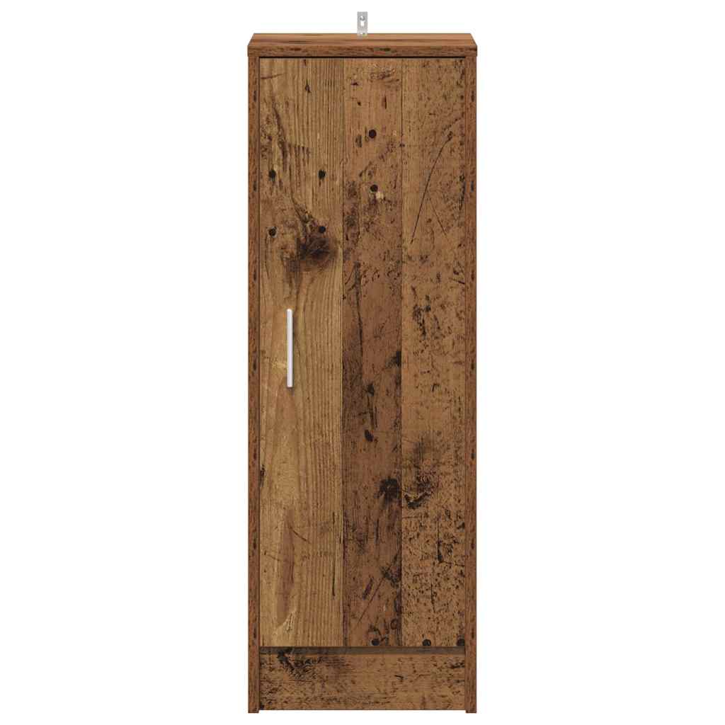 vidaXL Shoe Cabinet 32 x 35 x 92 cm Old Wood 4
