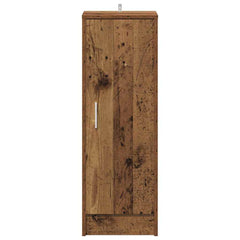 vidaXL Shoe Cabinet 32 x 35 x 92 cm Old Wood 4