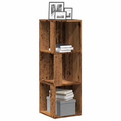 vidaXL Corner Cabinet Old Wood 33x33x100 cm Engineered Wood 1