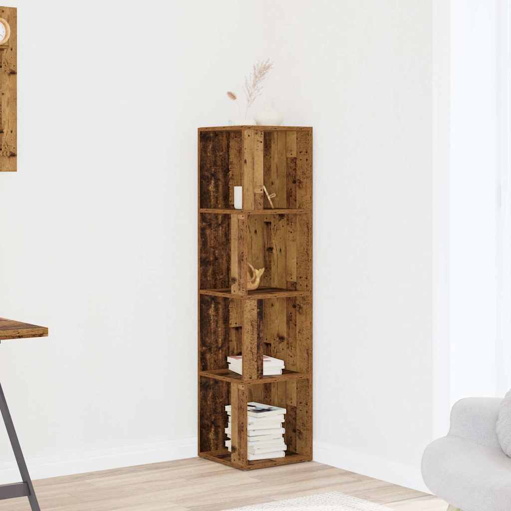vidaXL Corner Cabinet Engineered Wood 33 x 33 x 132 cm