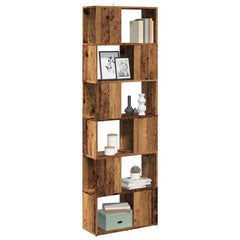 Book Cabinet/Room Divider 60x24x186 cm Old wood