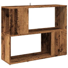 vidaXL Book Cabinet/Room Divider Old Wood 80x24x63 cm 2