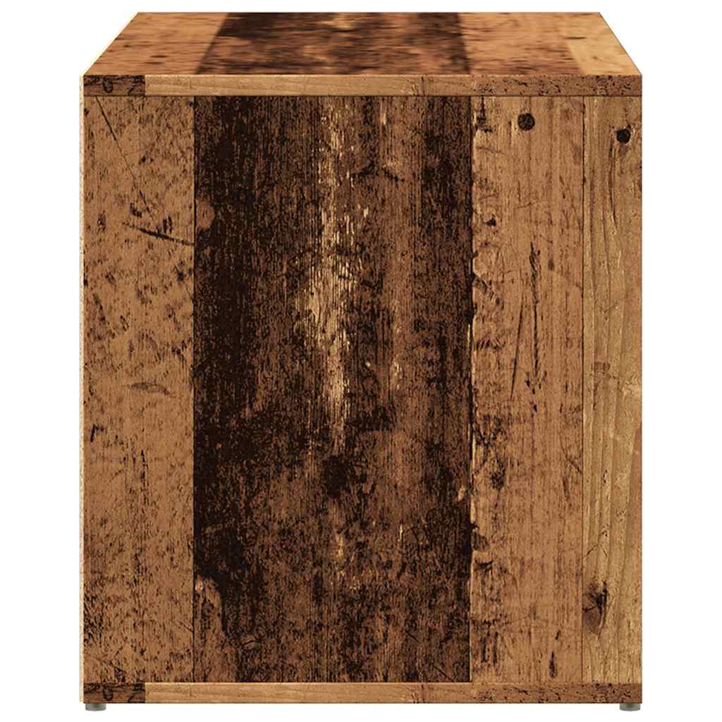 vidaXL Hall Bench 80x40x45 cm Old Wood Engineered Wood 5