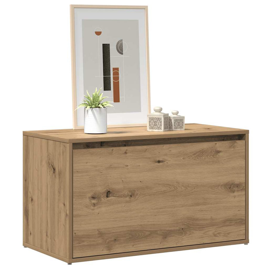 Hall Bench Engineered Wood in Artisan Oak
