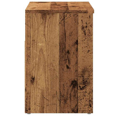 vidaXL Shoe Bench Old Wood 60x30x45 cm Engineered Wood 6