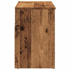 vidaXL Shoe Bench Old Wood 80x30x45 cm Engineered Wood 6