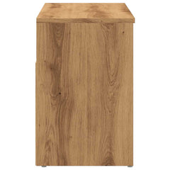 vidaXL Shoe Bench Artisan Oak 80x30x45 cm Engineered Wood 6