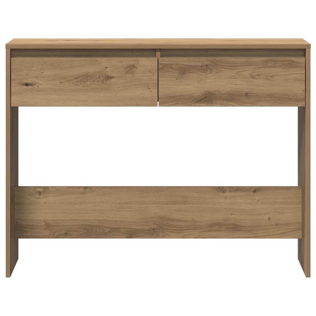 vidaXL Console Table Artisan Oak 100x35x76.5 cm Engineered Wood 5