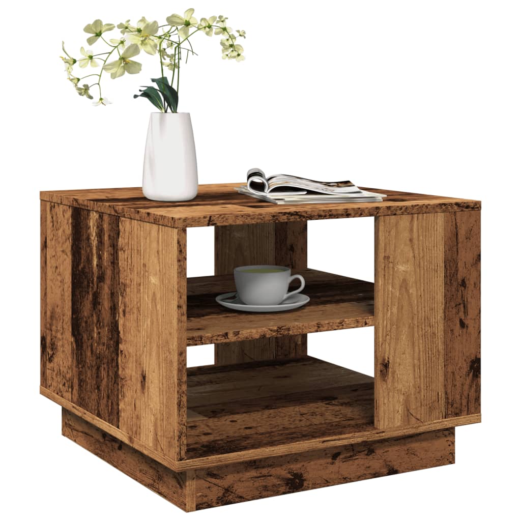 vidaXL Coffee Table Engineered Wood Depth 55 cm Width 55 cm