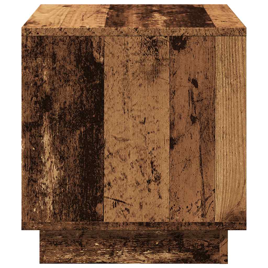vidaXL Coffee Table Old Wood 40x40x43 cm Engineered Wood 6