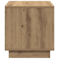 vidaXL Coffee Table Artisan Oak 40x40x43 cm Engineered Wood 6