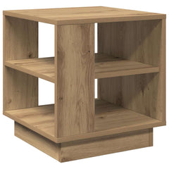 vidaXL Coffee Table Artisan Oak 40x40x43 cm Engineered Wood 5