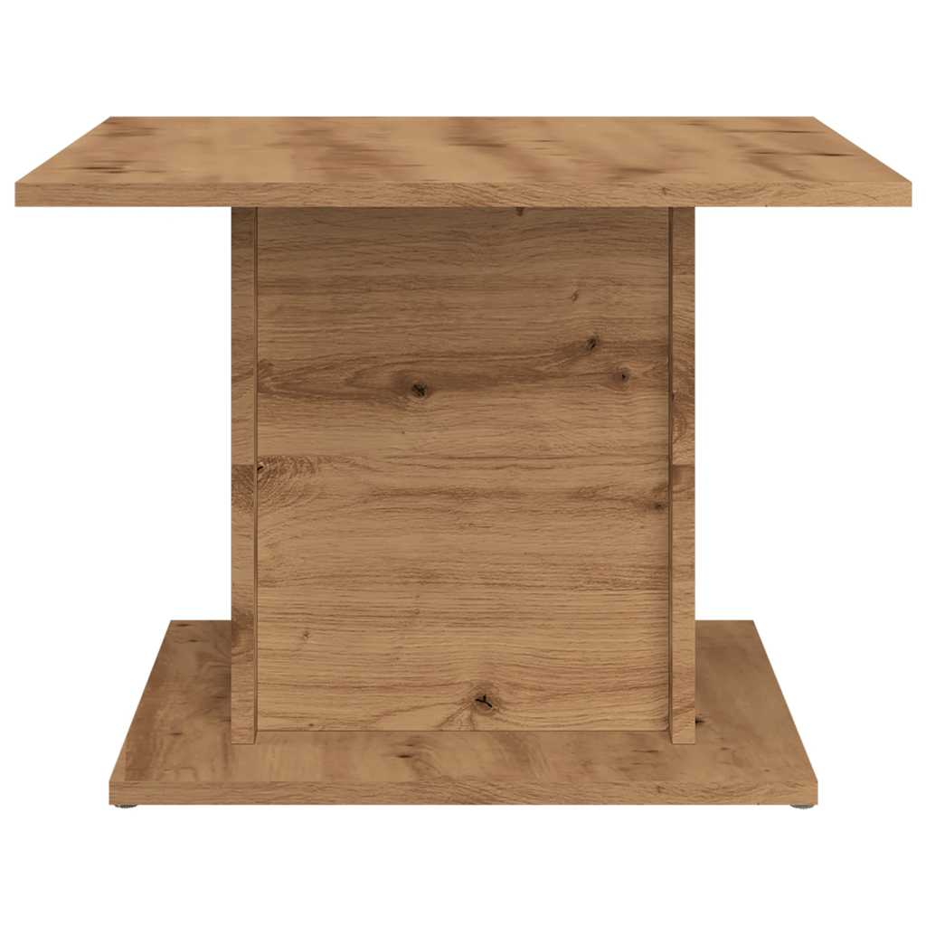 vidaXL Coffee Table Artisan Oak 55,5x55,5x40 cm Engineered Wood 6