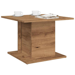 vidaXL Coffee Table Artisan Oak 55,5x55,5x40 cm Engineered Wood 1