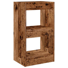 vidaXL Book Cabinet/Room Divider Old Wood 40x30x72 cm 2