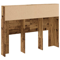 vidaXL Headboard Cabinet Old Wood 140x19x103.5 cm 6