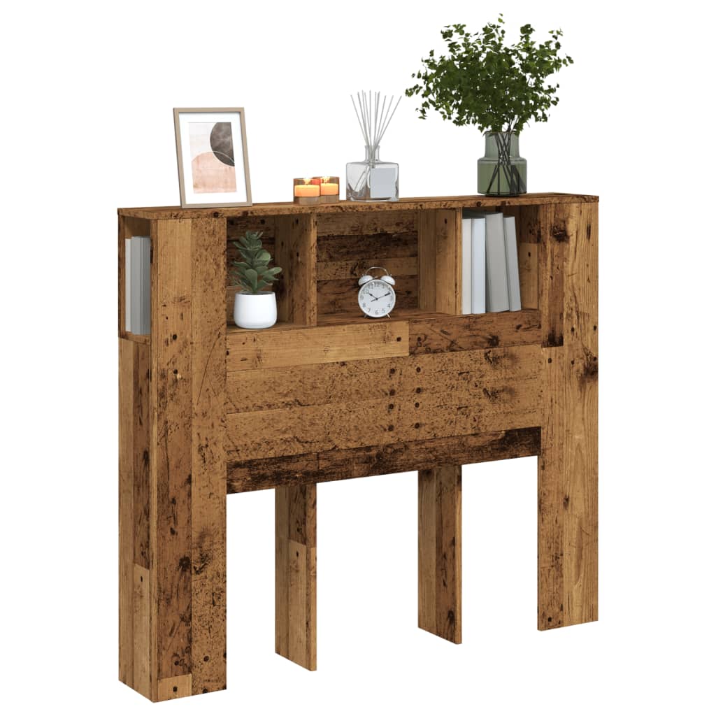 vidaXL Headboard Cabinet 120x18.5x102.5 cm 120 cm