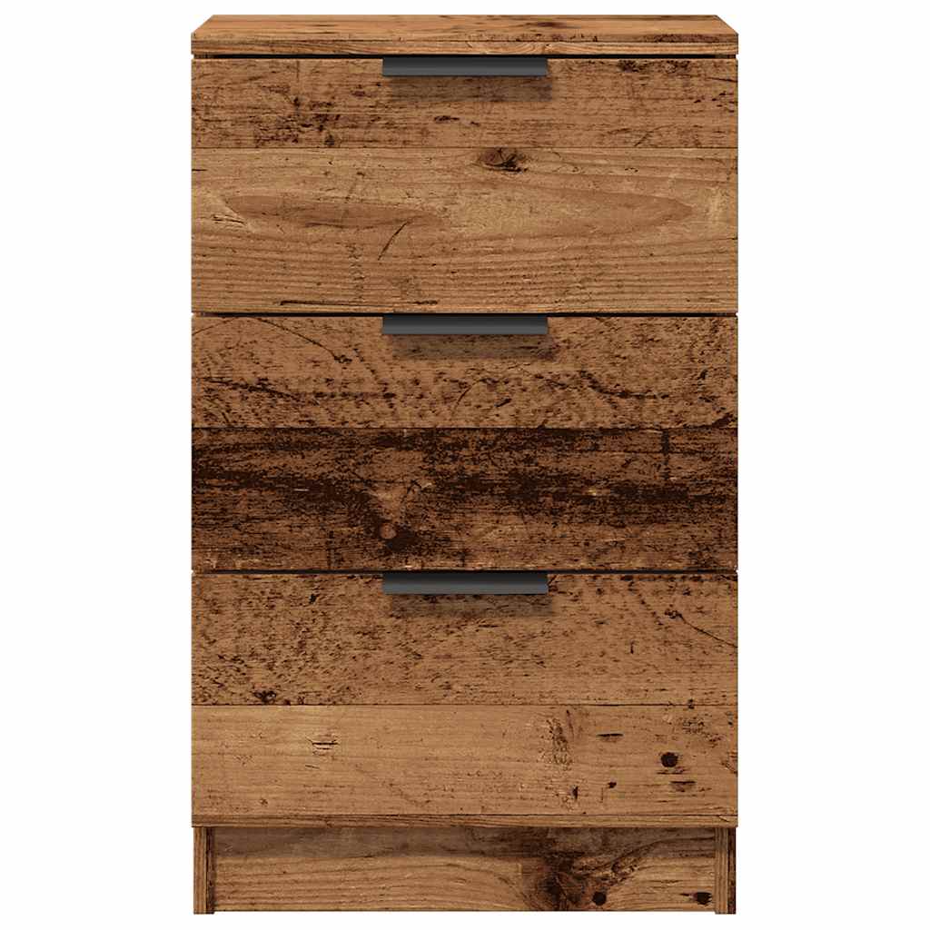 vidaXL Bedside Cabinets 2 pcs Old Wood 40x36x65 cm Engineered Wood 5