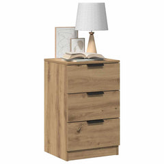 vidaXL Bedside Cabinets 2 pcs Artisan Oak 40x36x65 cm Engineered Wood 3