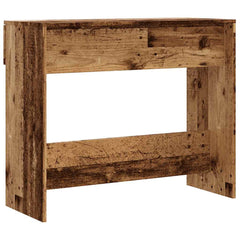vidaXL Console Table Old Wood 90x36x75 cm Engineered Wood 6
