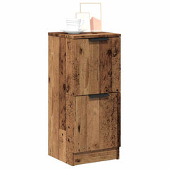 vidaXL Sideboard Old Wood 30x30x70 cm Engineered Wood 1
