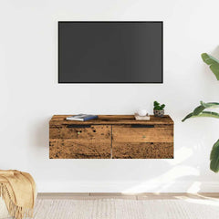 vidaXL Wall Cabinet Old Wood 68x30x20 cm Engineered Wood 3