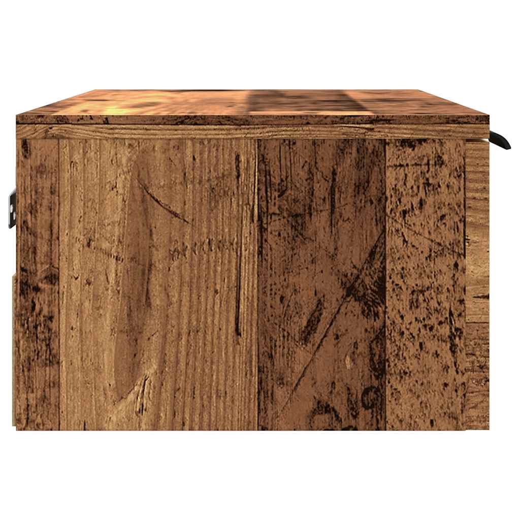 vidaXL Wall Cabinet Old Wood 68x30x20 cm Engineered Wood 6