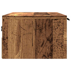 vidaXL Wall Cabinet Old Wood 68x30x20 cm Engineered Wood 6