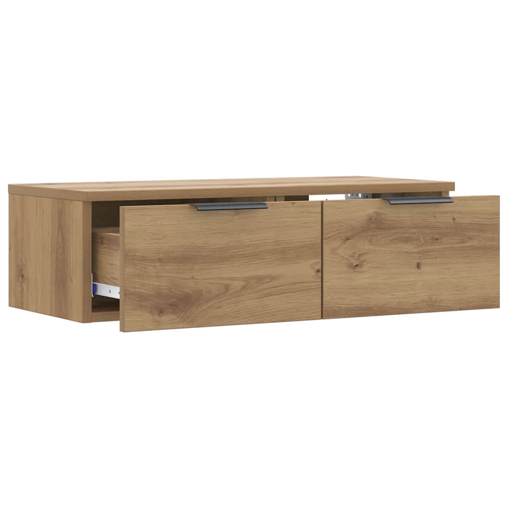 vidaXL Wall Cabinet Artisan Oak 68x30x20 cm Engineered Wood 4