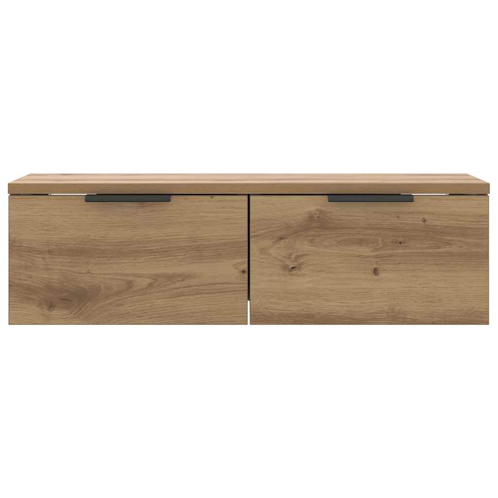 vidaXL Wall Cabinet Artisan Oak 68x30x20 cm Engineered Wood 5