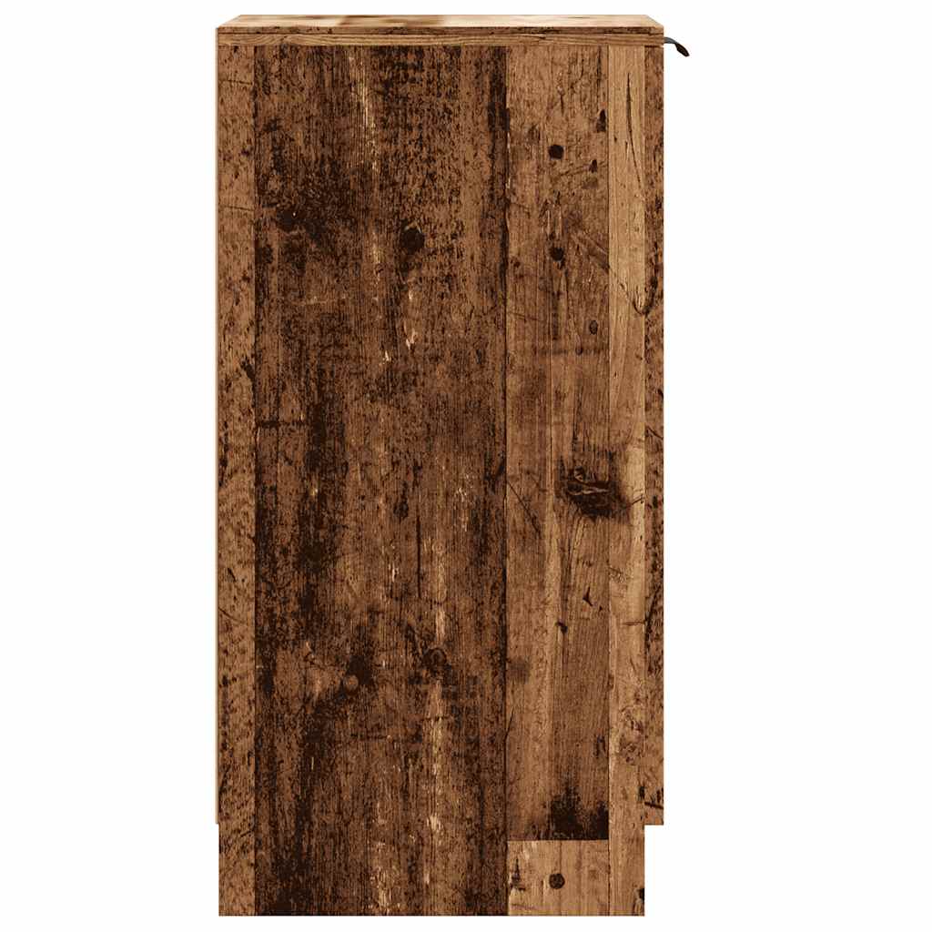 vidaXL Shoe Cabinet Old Wood 29.5x35x70 cm Engineered Wood 5