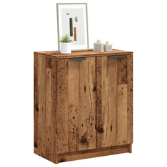vidaXL Shoe Cabinet Old Wood 59x35x70 cm Engineered Wood 1