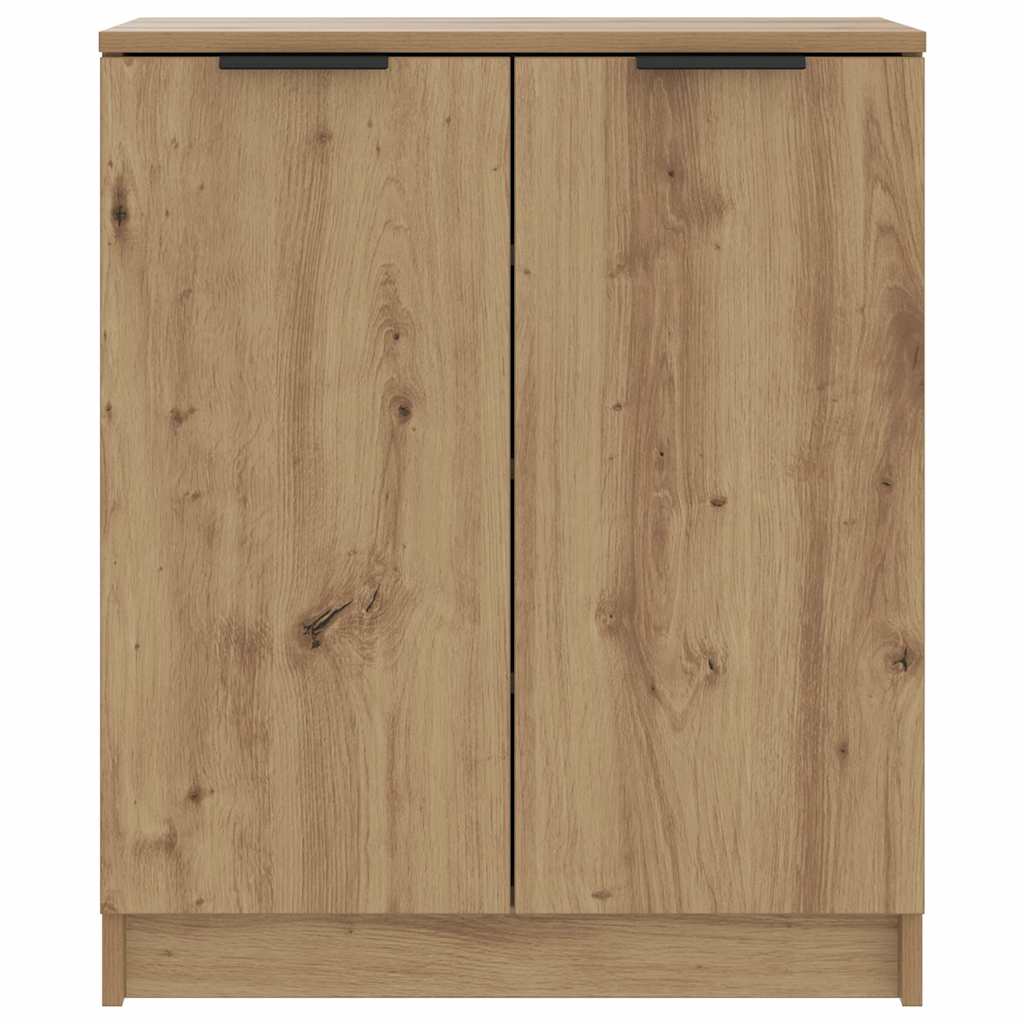 vidaXL Shoe Cabinet Artisian Oak 59x35x70 cm Engineered Wood 5