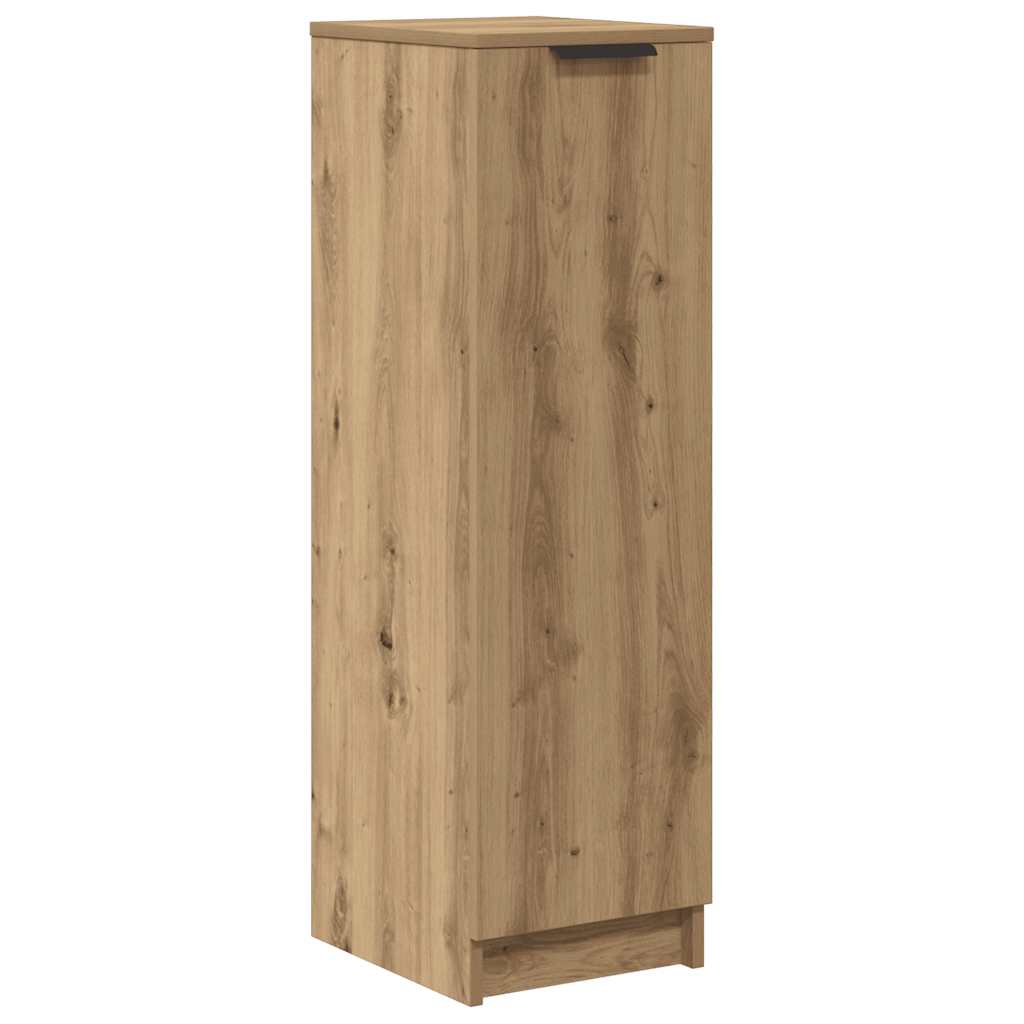 vidaXL Shoe Cabinet Artisan Oak 29.5x35x100.5 cm Engineered Wood 2
