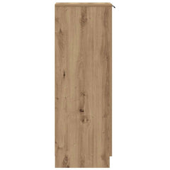 vidaXL Shoe Cabinet Artisan Oak 29.5x35x100.5 cm Engineered Wood 5
