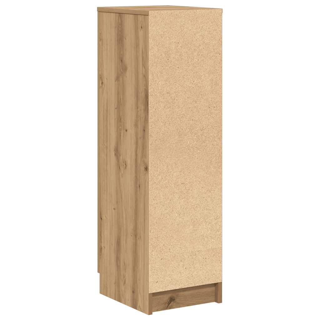 vidaXL Shoe Cabinet Artisan Oak 29.5x35x100.5 cm Engineered Wood 6