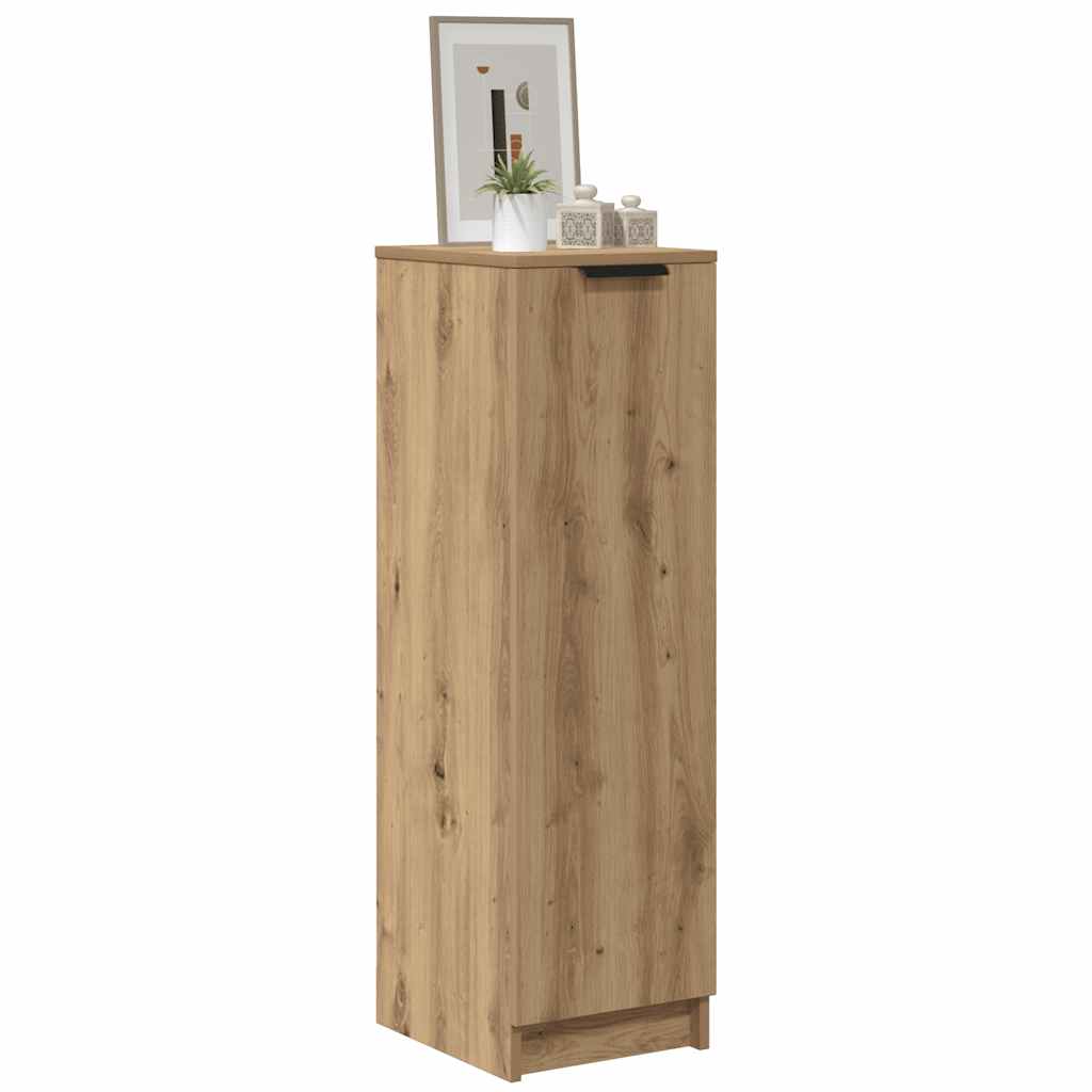 vidaXL Shoe Cabinet Artisan Oak 29.5x35x100.5 cm Engineered Wood 1