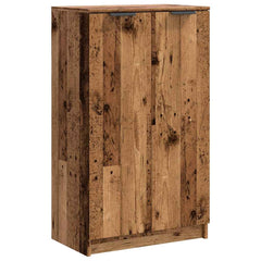 vidaXL Shoe Cabinet Old Wood 59x35x100.5 cm Engineered Wood 2