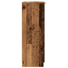 vidaXL Shoe Cabinet Old Wood 59x35x100.5 cm Engineered Wood 6