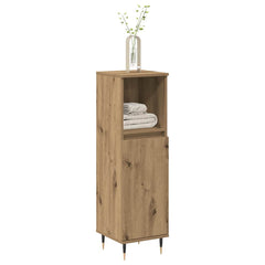 vidaXL Shoe Cabinet Artisian Oak 59x35x100.5 cm Engineered Wood 3