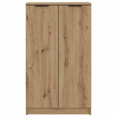 vidaXL Shoe Cabinet Artisian Oak 59x35x100.5 cm Engineered Wood 5