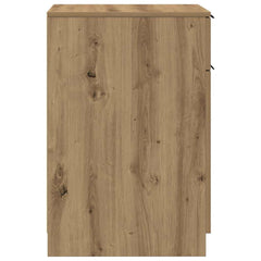 vidaXL Desk Cabinet Artisan Oak 33x50x75 cm Engineered Wood 5