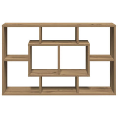 vidaXL Wall Shelf Artisan Oak 85x16x52.5 cm Engineered Wood 4