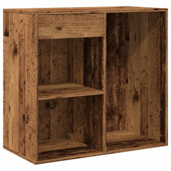 vidaXL Cosmetic Cabinet Old Wood 80x40x75 cm Engineered Wood 2